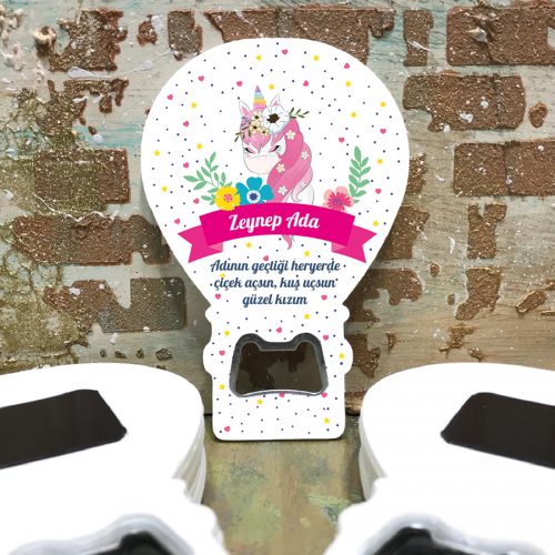 Balon Açacaklı Magnet 263 - Unicorn Tasarım Balon Açacaklı Magnet 263 - Unicorn Tasarım - Otuz9 Reklam