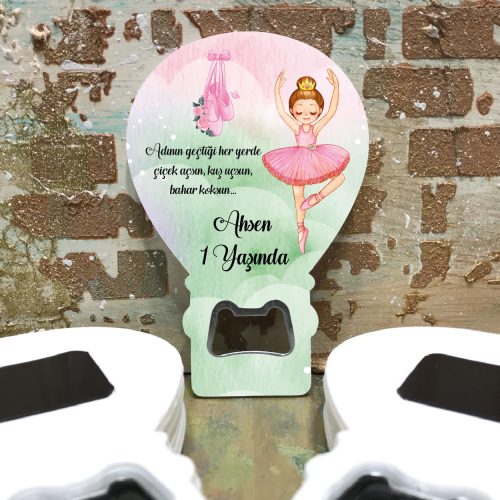 Balon Açacaklı Magnet 272 - Balerin Kız Hediyelik Magnet Balon Açacaklı Magnet 272 - Balerin Kız Hediyelik Magnet - Otuz9 Reklam