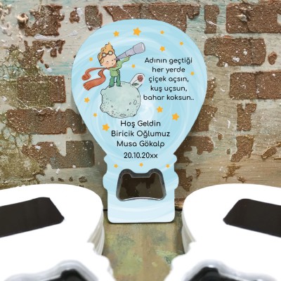 Balon Açacaklı Magnet 304 - Küçük Prens Hediyelik Magnet