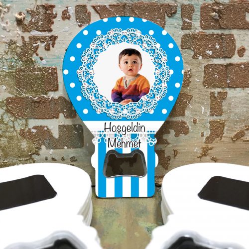 Balon Açacaklı Magnet 311 - Fotoğraflı Hediyelik Magnet - Otuz9 Reklam