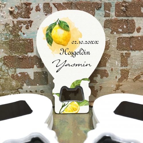 Balon Açacaklı Magnet 312 - Limon Tasarım Balon Açacaklı Magnet 312 - Limon Tasarım - Otuz9 Reklam