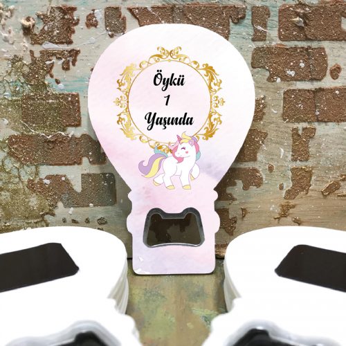 Balon Açacaklı Magnet 315 - Unicorn Tasarım - Otuz9 Reklam