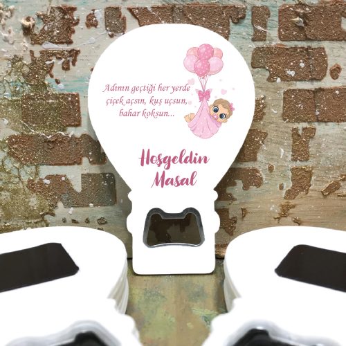 Balon Açacaklı Magnet 324 - Yenidoğan Tasarım Balon Açacaklı Magnet 324 - Yenidoğan Tasarım - Otuz9 Reklam