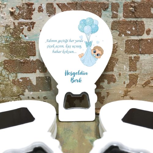Balon Açacaklı Magnet 325 - Yenidoğan Bebek Tasarım Balon Açacaklı Magnet 325 - Yenidoğan Bebek Tasarım - Otuz9 Reklam