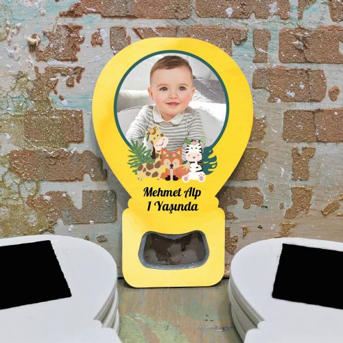 Balon Açacaklı Magnet 349 - Fotoğraflı Hediyelik Magnet Balon Açacaklı Magnet 349 - Fotoğraflı Hediyelik Magnet - Otuz9 Reklam