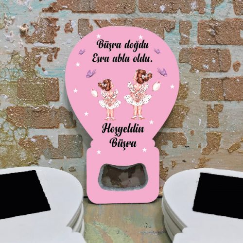 Balon Açacaklı Magnet 361 - Kız Çocuğu Tasarımı Balon Açacaklı Magnet 361 - Kız Çocuğu Tasarımı - Otuz9 Reklam
