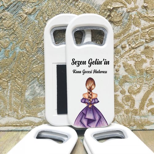 Henna Night Kına Kızı Hediyelik Magnet - Otuz9 Reklam