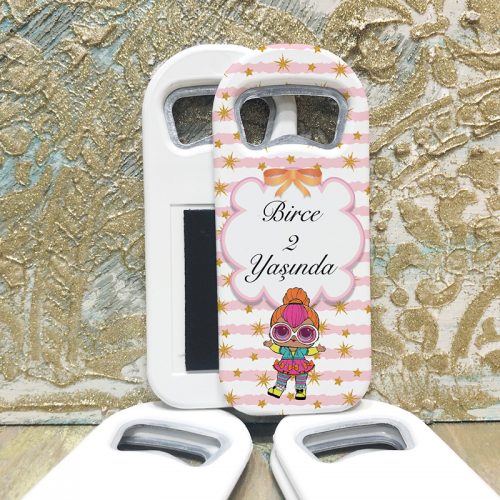 Dikdörtgen Açacaklı Magnet 1078 - LOL Bebek Hediyelik Magnet - Otuz9 Reklam