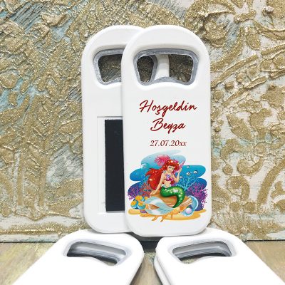 Dikdörtgen Açacaklı Magnet 1088 - Deniz Kızı Hediyelik Magnet