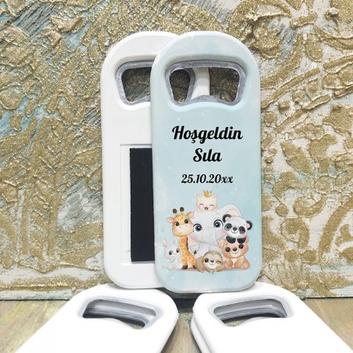 Dikdörtgen Açacaklı Magnet 1100 - Safari Hediyelik Magnet - Otuz9 Reklam