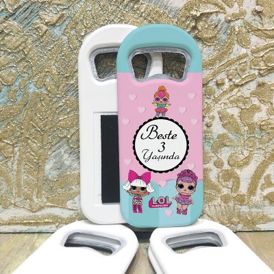 Dikdörtgen Açacaklı Magnet 1138 - LOL Bebek Hediyelik Magnet