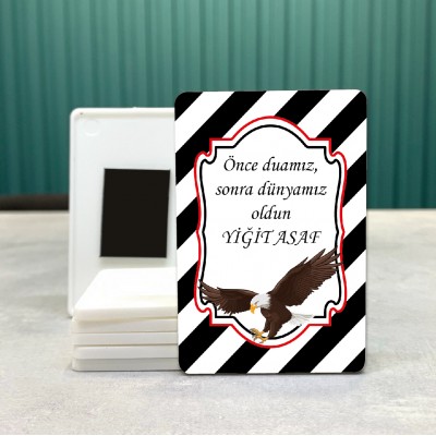 Dikdörtgen 611 Magnet - Taraftar Tasarım Hediyelik Magnet