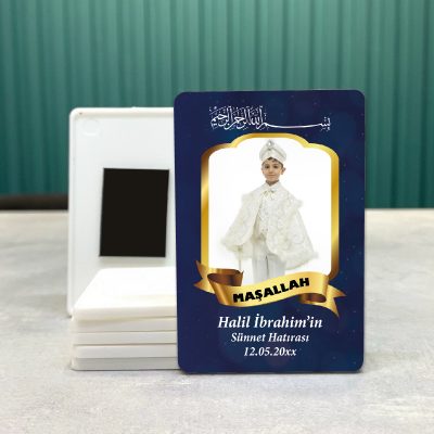 Dikdörtgen 628 Magnet - Resimli Magnet