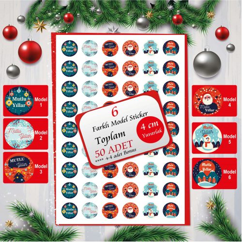 Yılbaşı Etiket - Yaren Davetiye