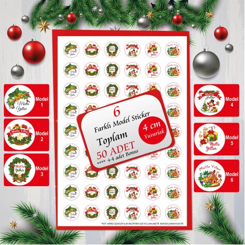 Yılbaşı Etiket - Yaren Davetiye