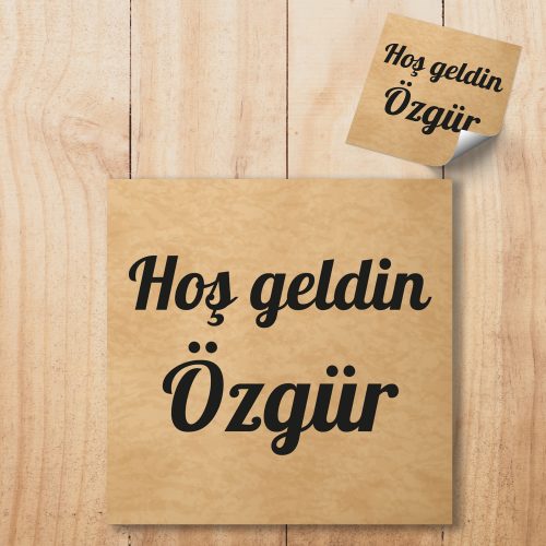 Hediyelik Etiket - Otuz9 Reklam