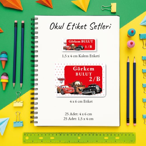 Okul Sticker Öğrenci etiketi - Otuz9 Reklam