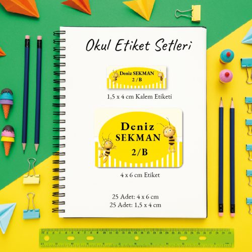 Öğrenci etiketi - Yaren Davetiye