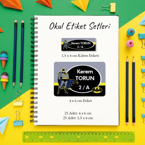 Okul Sticker Öğrenci etiketi - Otuz9 Reklam