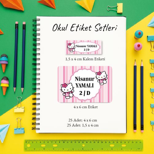 Okul Sticker Öğrenci etiketi - Otuz9 Reklam