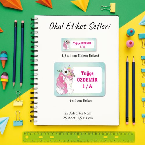 Okul Sticker Öğrenci etiketi - Otuz9 Reklam