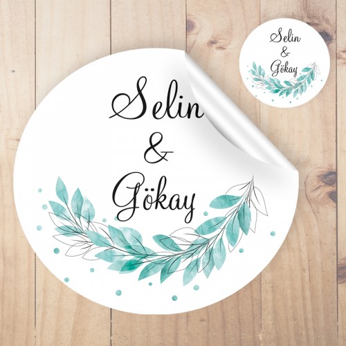 Hediyelik Etiket - Yaren Davetiye