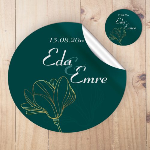Madlen Çikolata Etiketi Hediyelik Etiket - Yaren Davetiye