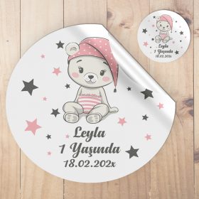 Yuvarlak Etiket 066 - Bebek Etiket