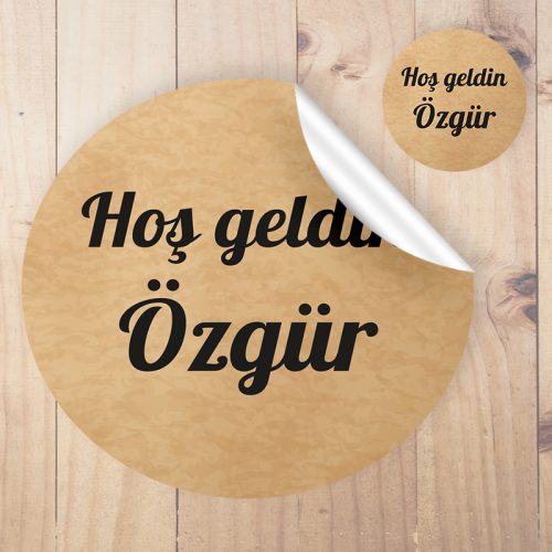Hediyelik Etiket - Otuz9 Reklam