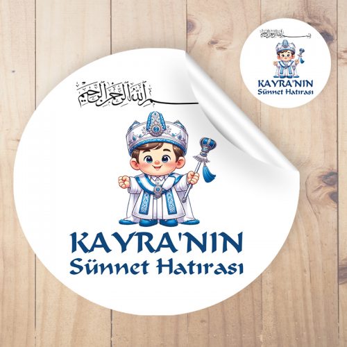 Hediyelik Etiket - Yaren Davetiye