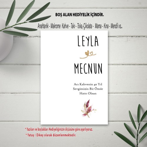 Hediyelik Kartı - Yaren Davetiye