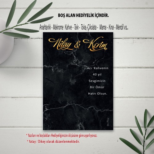 Hediyelik Kartı - Yaren Davetiye