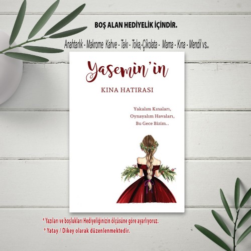 Hediyelik Kartı - Yaren Davetiye