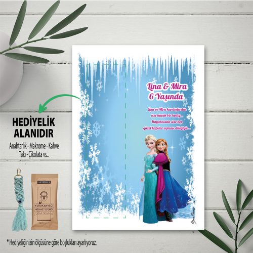 Kız Çocuk Hediyelik Kart Hediyelik Kartı - Otuz9 Reklam