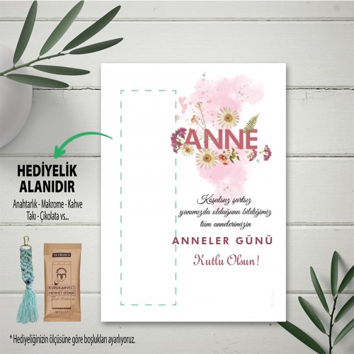 Anneler Günü Hediyelik Kartı - Yaren Davetiye