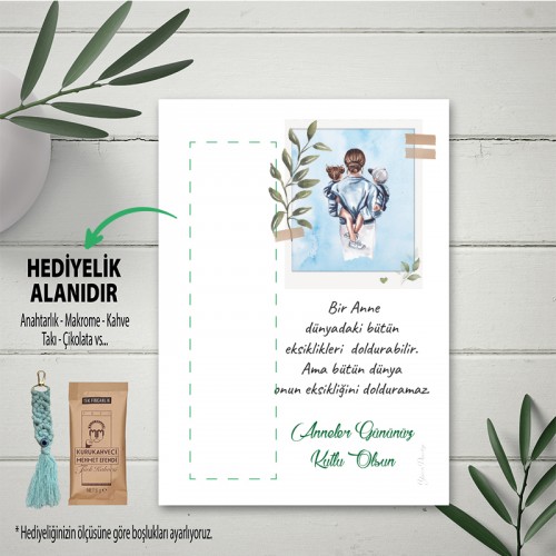 Anneler Günü Hediyelik Kartı - Yaren Davetiye