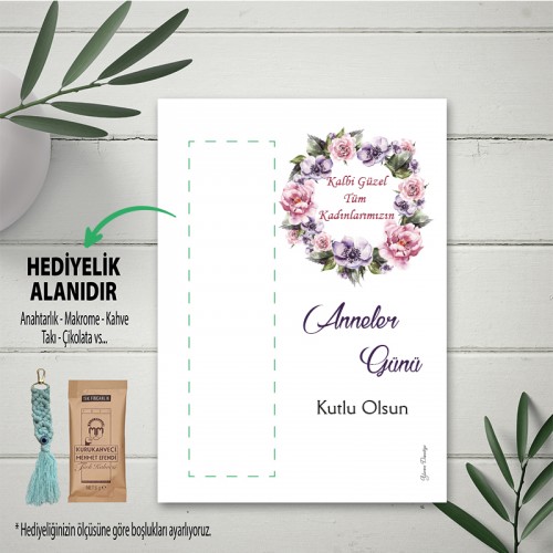 Anneler Günü Hediyelik Kartı - Yaren Davetiye