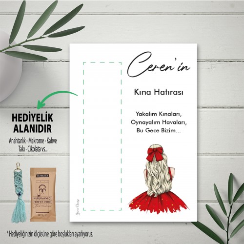 Hediyelik Kartı - Yaren Davetiye