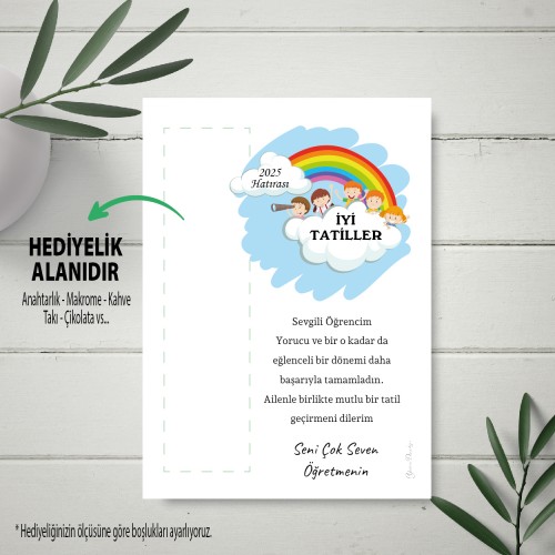 Hediyelik Kartı - Yaren Davetiye