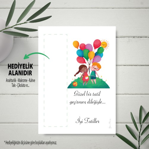 Hediyelik Kartı - Yaren Davetiye