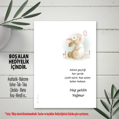 Bebek Hediyelik Kartlar Hediyelik Kartı - Otuz9 Reklam