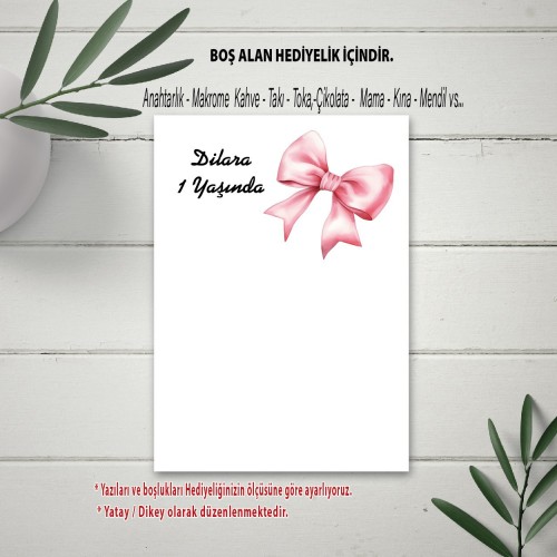 Hediyelik Kartı - Yaren Davetiye