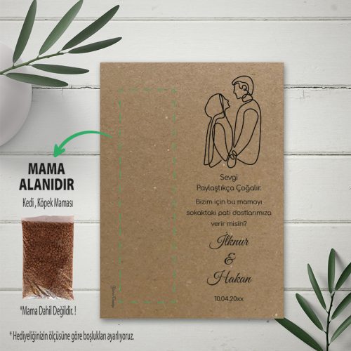 Kedi Ve Köpek Mama Kartı Kedi Ve Köpek Mama Kartı - Otuz9 Reklam