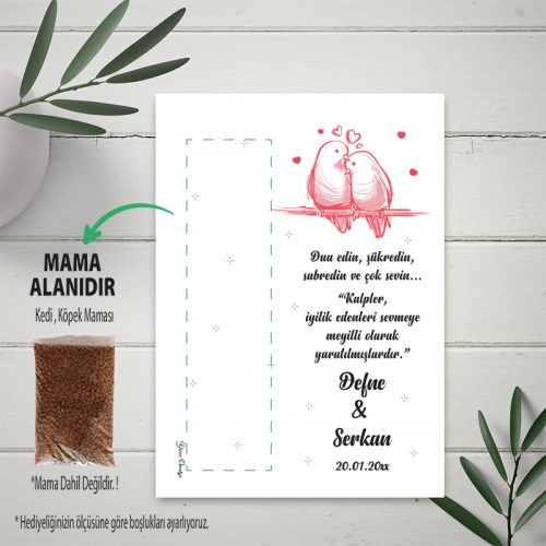 Kedi Ve Köpek Mama Kartı Kedi Ve Köpek Mama Kartı - Otuz9 Reklam