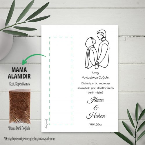 Kedi Ve Köpek Mama Kartı Kedi Ve Köpek Mama Kartı - Otuz9 Reklam