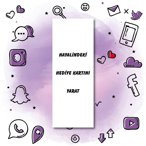 Hediyelik Kartı Tasarla - Yaren Davetiye