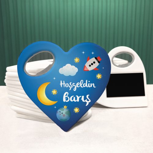 Kalp Açacaklı Magnet 2034 - Yaren Davetiye
