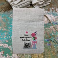 Hediyelik Baskılı Kese 8 Mart Dünya Kadınlar Günü Hediyeleri