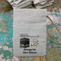 Umre Hatırası Hediye Kese