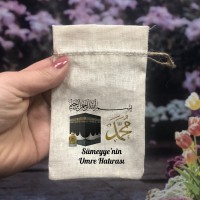 Umre Hatırası Hediye Kese
